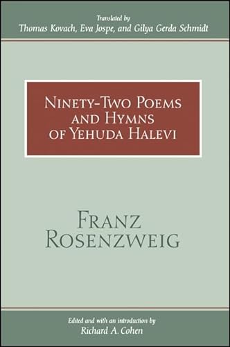 9780791443903: Ninety-Two Poems and Hymns of Yehuda Halevi