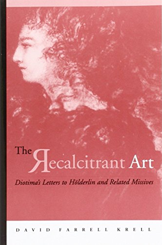 9780791446027: The Recalcitrant Art: Diotima's Letters to Hlderlin and Related Missives Edited and translated by Douglas F. Kenney and Sabine Menner-Bettscheid (SUNY series in Contemporary Continental Philosophy)