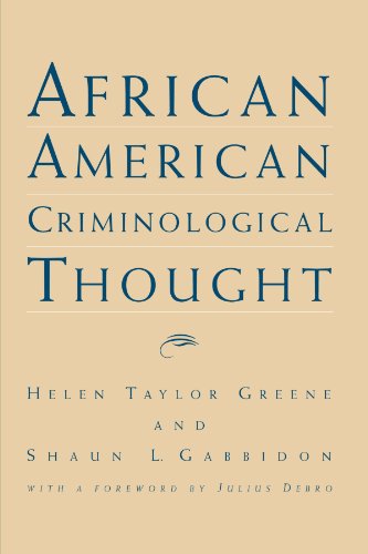 Stock image for African American Criminological Thought for sale by Better World Books