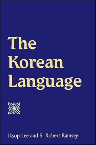 Imagen de archivo de The Korean Language (SUNY series in Korean Studies) a la venta por Once Upon A Time Books