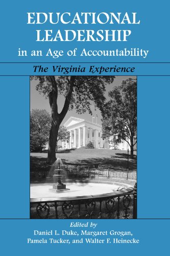 Beispielbild fr Educational Leadership in an Age of Accountability: The Virginia Experience zum Verkauf von Books From California