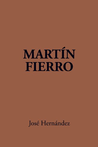 Stock image for Martin Fierro (English and Spanish Edition) for sale by Textbooks_Source