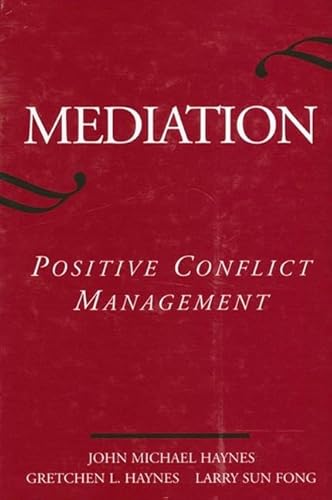 Beispielbild fr Mediation: Positive Conflict Management (SUNY series in Transpersonal and Humanistic Psychology) zum Verkauf von HPB-Red