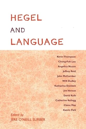 Hegel and Language