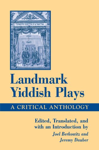Imagen de archivo de Landmark Yiddish Plays: A Critical Anthology a la venta por Revaluation Books
