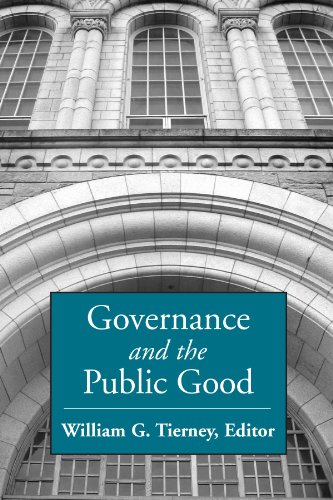 Beispielbild fr Governance And the Public Good (Suny Series, Frontiers in Education) zum Verkauf von SecondSale