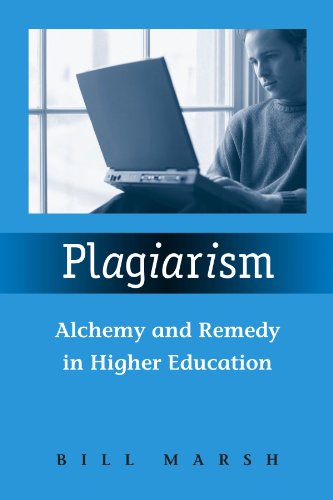 Beispielbild fr Plagiarism: Alchemy and Remedy in Higher Education zum Verkauf von Books From California