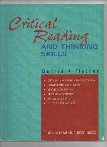 Stock image for Critical Reading and Thinking Skills for sale by Ergodebooks