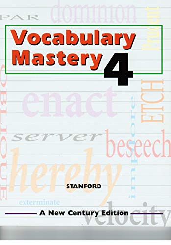 Imagen de archivo de Vocabulary Mastery 4 a la venta por Buyback Express