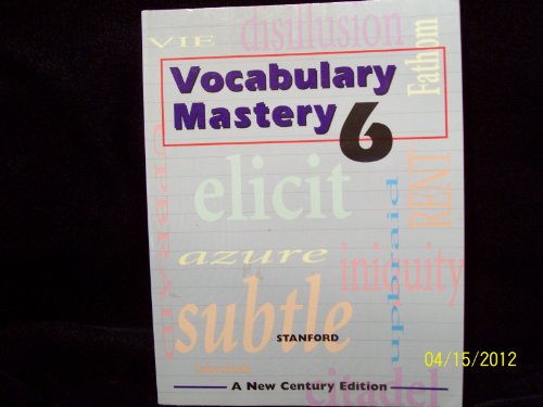 Imagen de archivo de Vocabulary Mastery 6 a la venta por Ergodebooks