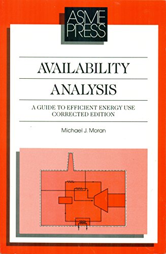 9780791800096: Availability Analysis: A Guide to Efficient Energy Use