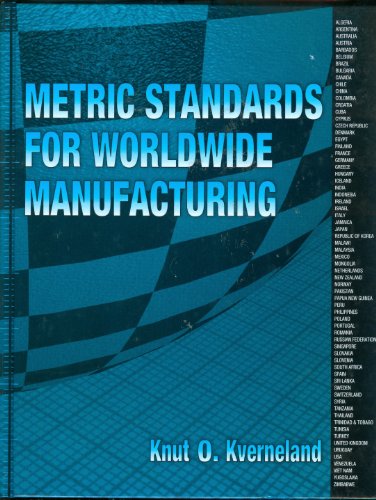 Beispielbild fr Metric Standards for Worldwide Manufacturing zum Verkauf von Ammareal