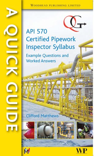 9780791802892: Quick Guide to API 570-Certified Pipework Inspector Syllabus (A Quick Guide)