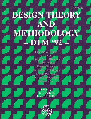 9780791809365: Design and Theory Methodology (Design and Theory Methodology: DTM '92)