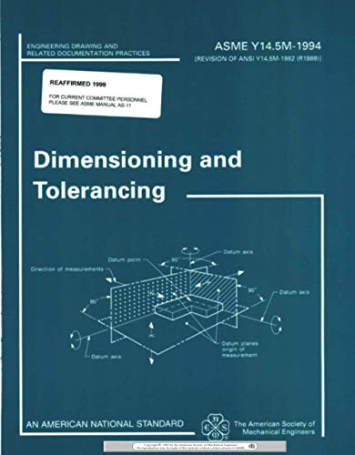 9780791822234: Dimensioning and Tolerancing: ASME Y14.5M-1994 - An ASME National Standard