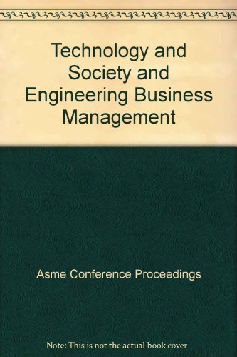 9780791836309: Technology and Society and Engineering Business Management