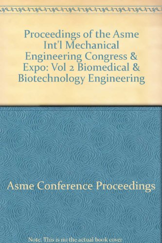 Beispielbild fr PROCEEDINGS OF THE ASME INTERNATIONAL MECHANICAL ENGINEERING zum Verkauf von dsmbooks