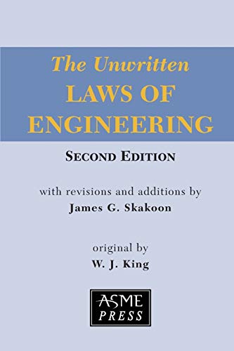 Stock image for Unwritten Laws Of Engineering for sale by Revaluation Books