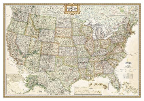 Beispielbild fr United States Executive [Laminated] (National Geographic: Reference Map) (Reference - U.S.) zum Verkauf von Ergodebooks