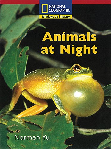 Stock image for Windows on Literacy Emergent (Science: Life Science): Animals at Night for sale by Wonder Book