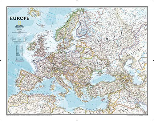 Stock image for Europe Classic (National Geographic Reference Map) for sale by Ergodebooks