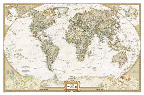 Stock image for World Executive [Laminated] (National Geographic Reference Map) for sale by Ergodebooks