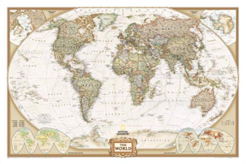 Stock image for World Executive [Laminated] (National Geographic Reference Map) for sale by Ergodebooks