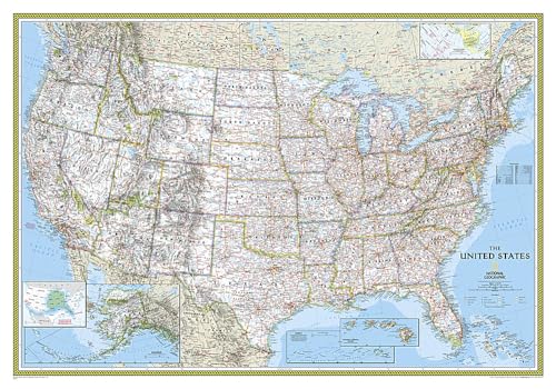 9780792293187: United States Classic: Wall Maps U.S.