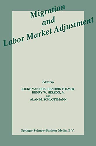 Imagen de archivo de Migration and Labor Market Adjustment a la venta por Bookmonger.Ltd