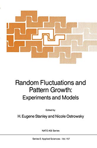 Stock image for Random Fluctuations and Pattern Growth: Experiments and Models for sale by Kennys Bookshop and Art Galleries Ltd.