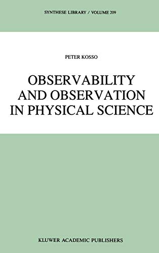 Beispielbild fr Observability and Observation in Physical Science zum Verkauf von Buchpark