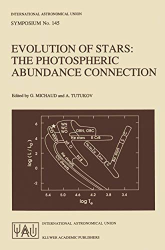 Stock image for Evolution of Stars. The Photospheric Abundance Connection. Symposium No. 145. International Astronomical Union for sale by Zubal-Books, Since 1961