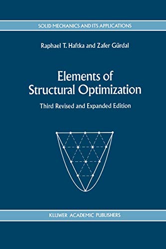 9780792315056: Elements of Structural Optimization
