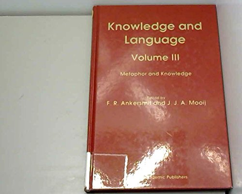 Imagen de archivo de Knowledge and Language: Volume III: Metaphor and Knowledge a la venta por WorldofBooks