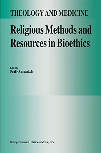 Stock image for Religious Methods and Resources in Bioethics for sale by Kennys Bookshop and Art Galleries Ltd.