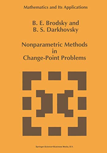 Nonparametric Methods in Change Point Problems - E. Brodsky