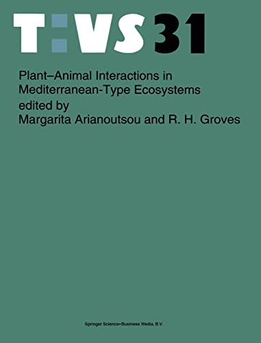 9780792324706: Plant-animal interactions in Mediterranean-type ecosystems: v. 31 (Tasks for Vegetation Science)
