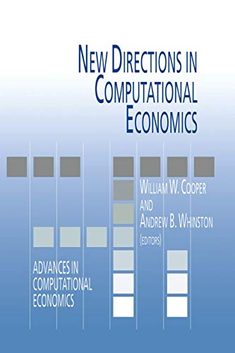 Stock image for New Directions in Computational Economics (Advances in Computational Economics) for sale by Bookmonger.Ltd