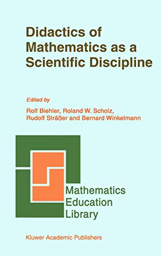 Stock image for Didactics of Mathematics as a Scientific Discipline (Mathematics Education Library) for sale by New Book Sale