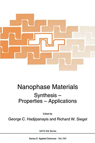 Stock image for Nanophase Materials : Synthesis - Properties - Applications for sale by Buchpark