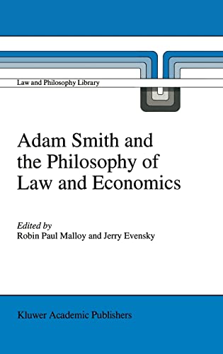 9780792327967: Adam Smith and the Philosophy of Law and Economics: v.20 (Law and Philosophy Library)