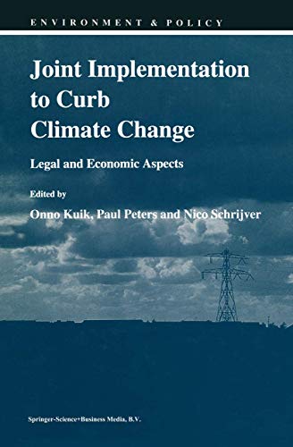 Imagen de archivo de Joint Implementation to Curb Climate Change a la venta por Books Puddle