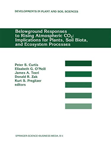 Beispielbild fr Belowground Responses to Rising Atmospheric CO2: Implications for Plants, Soil Biota, and Ecosystem Processes: Proceedings of a workshop held at the . (Developments in Plant and Soil Sciences, 60) zum Verkauf von HPB-Red