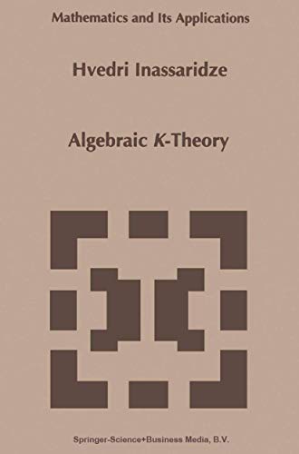 Stock image for Algebraic K-theory for sale by Irolita Books