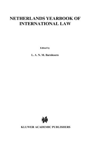 Beispielbild fr Netherlands yearbook of international law. Vol. XXV: 1994 zum Verkauf von Kloof Booksellers & Scientia Verlag