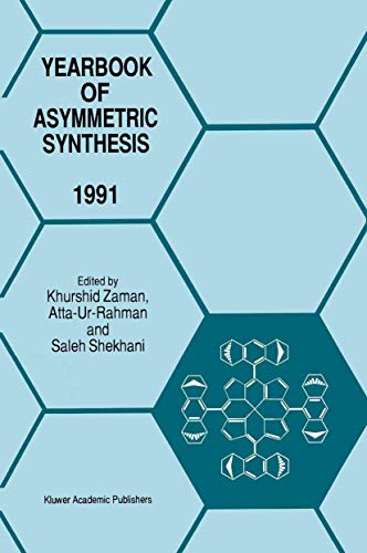 Stock image for Yearbook of Asymmetric Synthesis - 1991 for sale by Michener & Rutledge Booksellers, Inc.