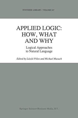 Stock image for Applied Logic for sale by Kennys Bookshop and Art Galleries Ltd.