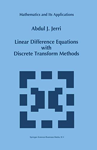 Immagine dell'editore per Linear Difference Equations with Discrete Transform Methods venduto da Buchpark