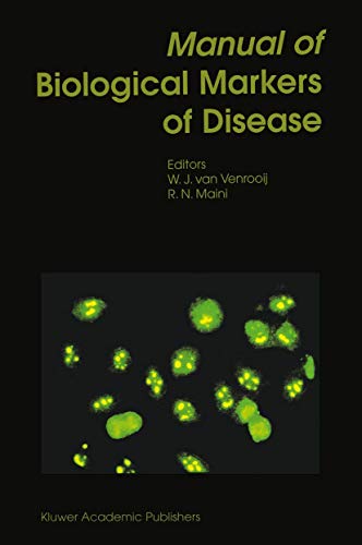 Stock image for Manual of Biological Markers of Disease for sale by Bookmonger.Ltd