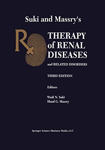 Stock image for Suki and Massrys Therapy of Renal Diseases and Related Disorders for sale by HPB-Red